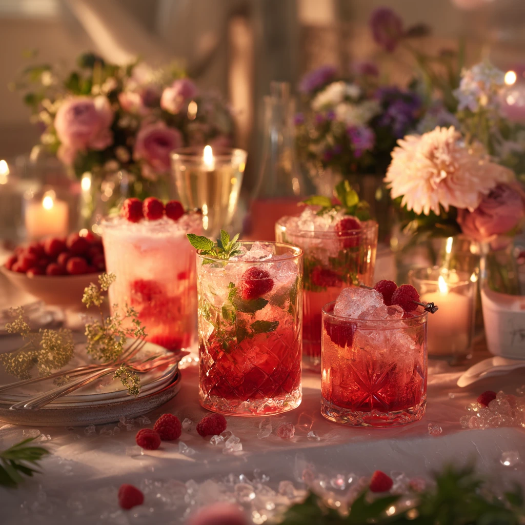 I Love Raspberry Cocktails