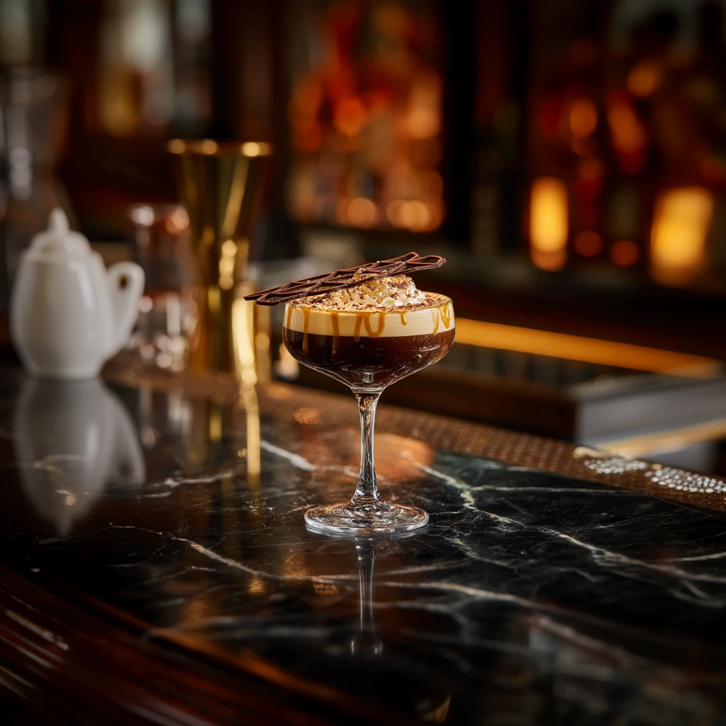 Curly Wurly Caramel Espresso Martini