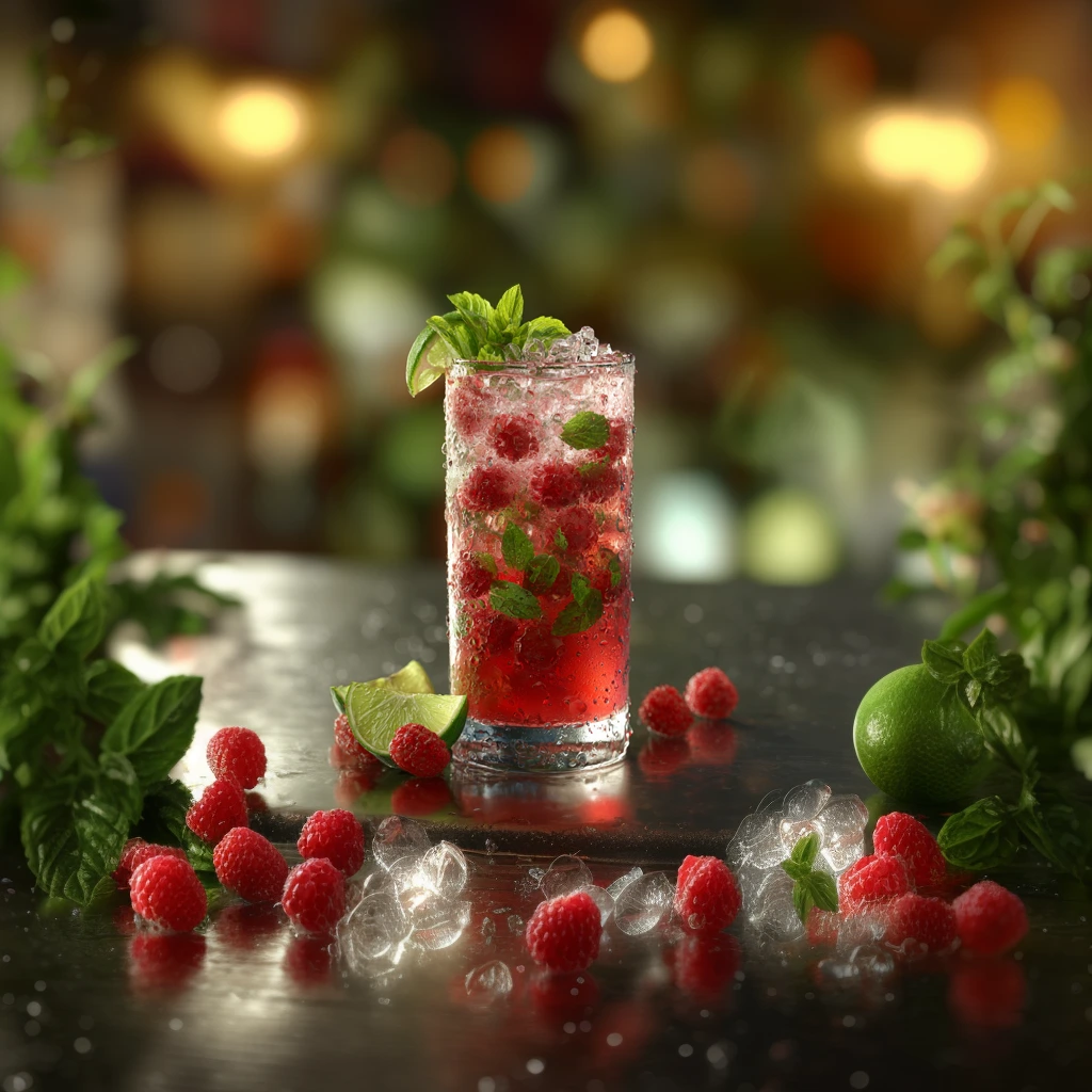 Raspberry Mojito